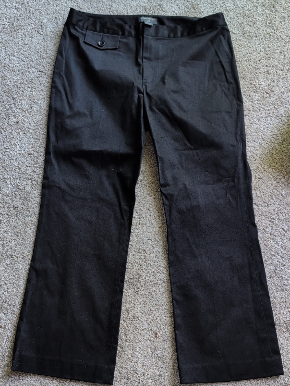 Banana Republic Black Women's Straight-Leg Trousers
